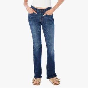Women's Aeropostale Mid Rise Boot Stretch Jeans Size 6 *SHORT*